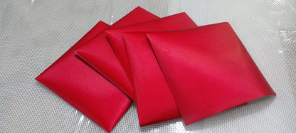 Diamond Paper Backed Aluminium Foil Chocolate Wrapping Paper Embossed 100pcs Pack