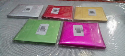 Diamond Paper Backed Aluminium Foil Chocolate Wrapping Paper Embossed 100pcs Pack