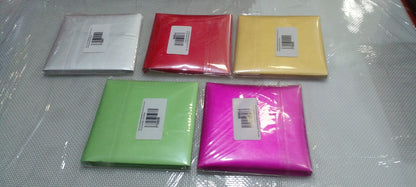 Diamond Paper Backed Aluminium Foil Chocolate Wrapping Paper Embossed 100pcs Pack