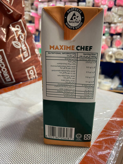 Master Martini 34% Maxime Chef Cooking Cream 1 LTR