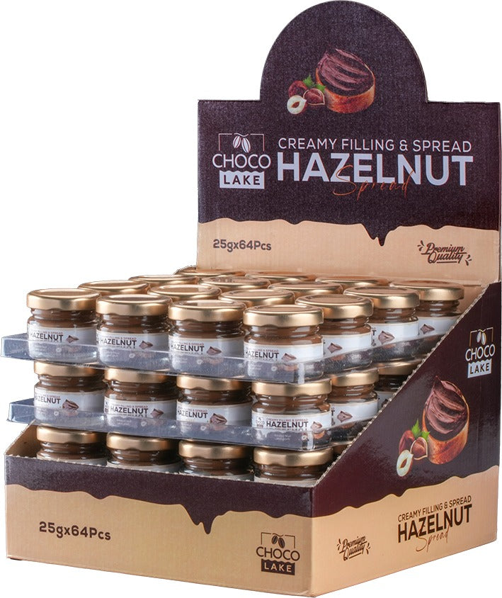 Chocolake Hazelnut Creamy Spread (mini glass bottles) 25g