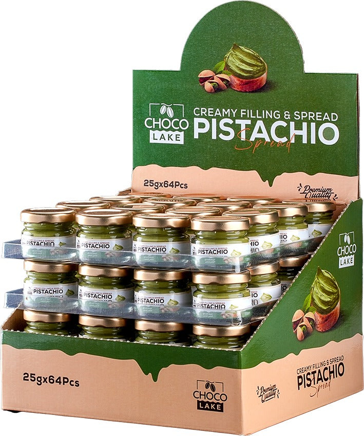Chocolake Pistachio Creamy Spread (mini glass bottles) 25g