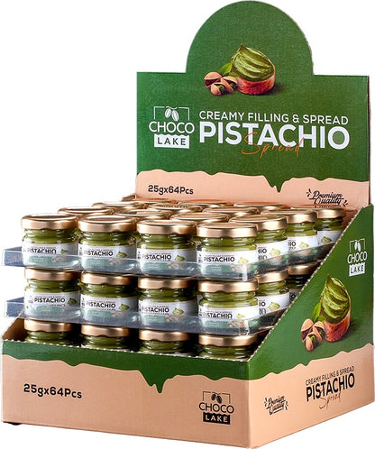 Chocolake Pistachio Creamy Spread (mini glass bottles) 25g
