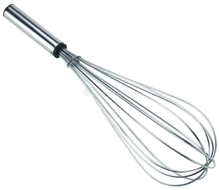 Stainless Steel Metal Hand Whisk 12 inches