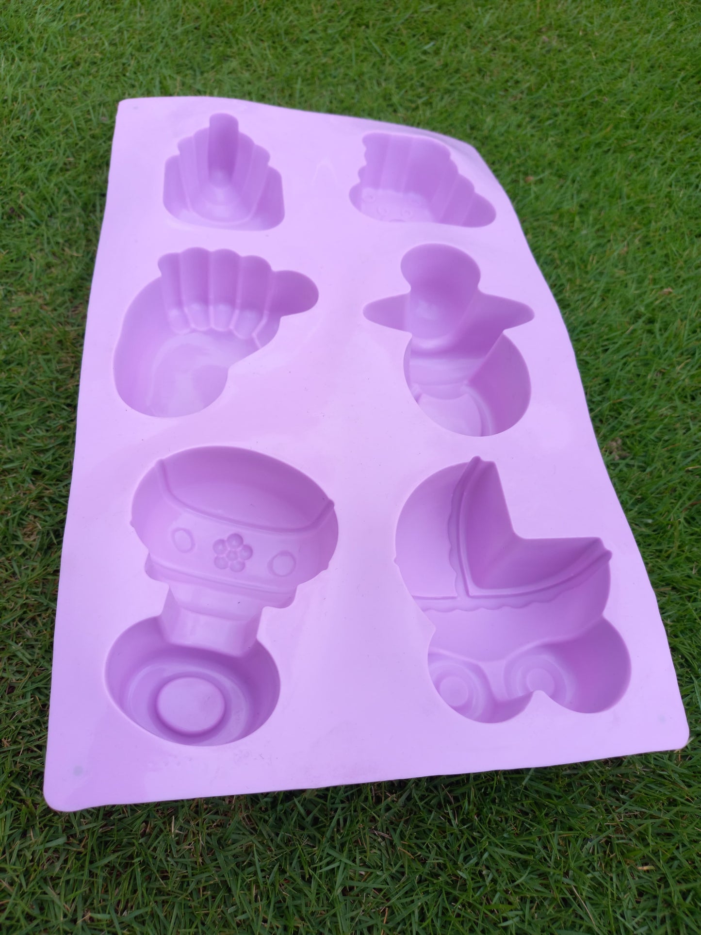 Baby Shower Party Silicon Mold Tray size 11" x 6.8"