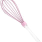 Plastic Handle Silicon Whisk Size 11"