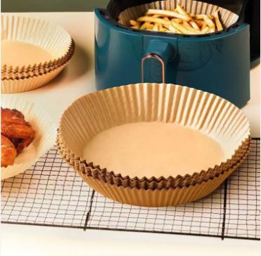 Food Grade Round Air Frayer Paper 7.9 inches 50pc Pack