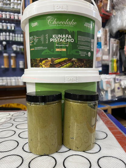 Chocolake Kunafa Pistachio Filling