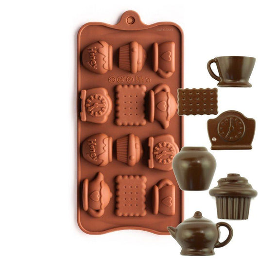 Silicon Multi Tea Theme Mold