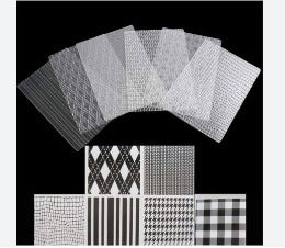 Fabric Texture Sheet 6pcs set