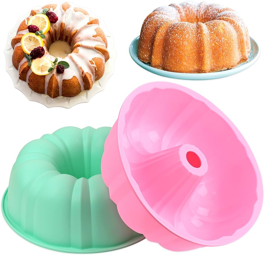 SILICON LARGE BUNDT CAKE PAN MOLD