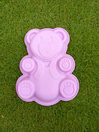 Mini Bear Silicon Baking Mold size 6.5" x 4.5"