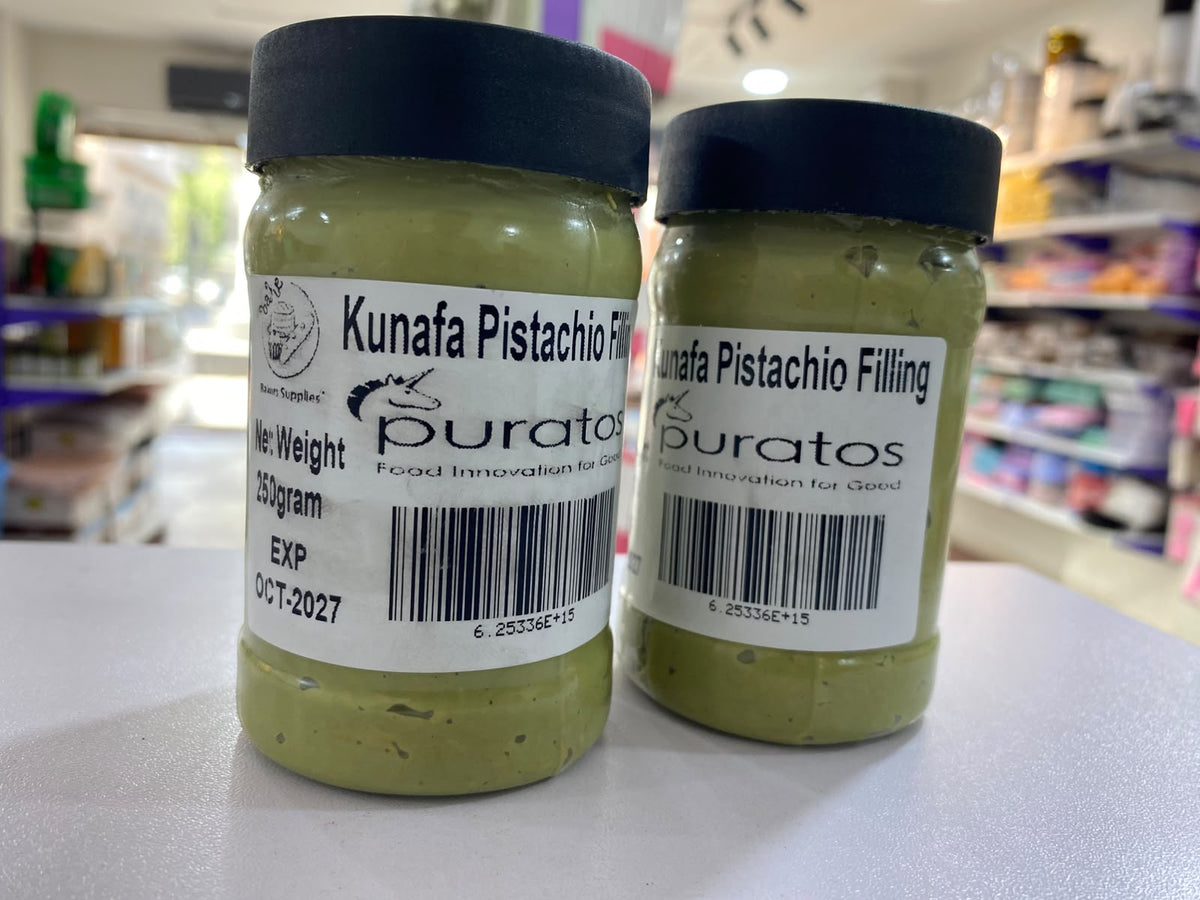 Puratos Kunafa Pistachio filling 250gram