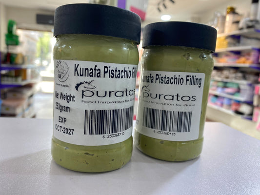 Puratos Kunafa Pistachio filling 250gram