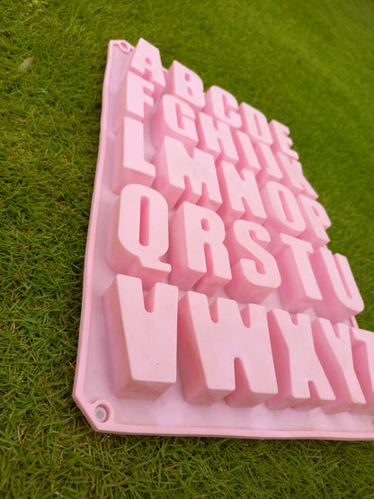 Capital Alphabet Silicon Mold