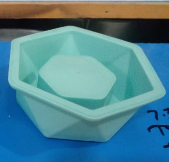 Hexagon Candle Mold SiliCon Size 3.5 × 1.8 "