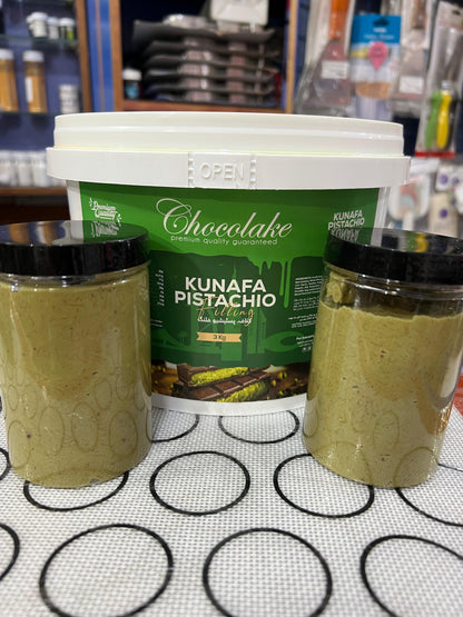 Chocolake Kunafa Pistachio Filling