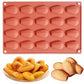 20 Cavity Madeleines Silicon Mold Tray