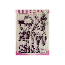 Family Silhouette Fondant Cutter 11pcs set