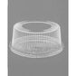 Black Disposable Transparent Cake Box 7.5" Height 2.7"