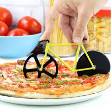 Bicycle pizza cutter