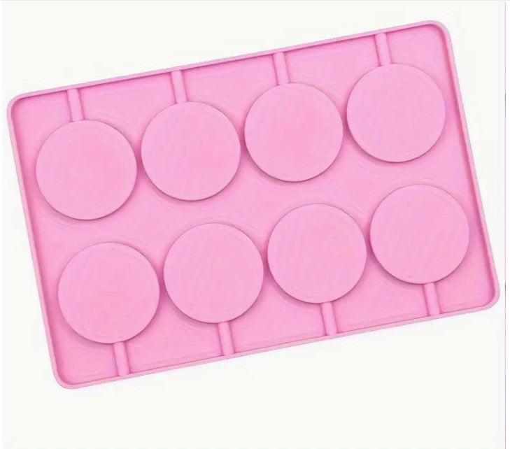 Silicon Lollipop Candy Mold size 1.5 inches