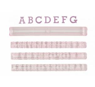 Fancy Alphabet Tappets Upper Case 1.5cm