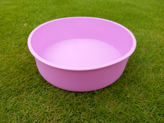 Round cake Pan Silicon Mold 7.5" x 2 " Deep