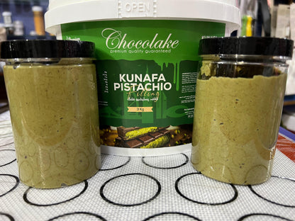 Chocolake Kunafa Pistachio Filling