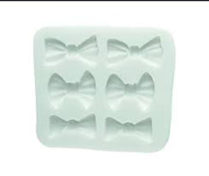 Silicon Multi Bow Tie Fondant Mold size 3.6" x 3.5