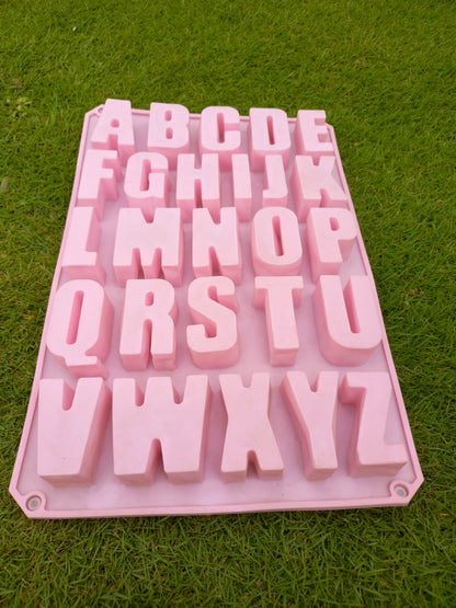 Capital Alphabet Silicon Mold