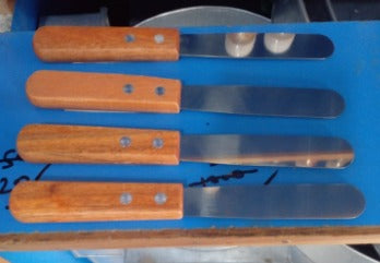 4 Inch Palette Knife Wood Handle