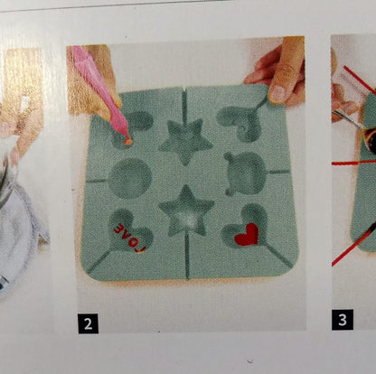 Fasola Lollipop Silicon Mold