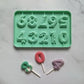 Silicon Number Lollipop Chocolate Mold