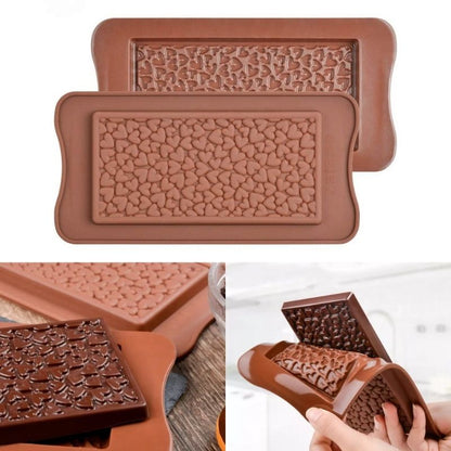 Silicone Beans Chocolate Bar Mold