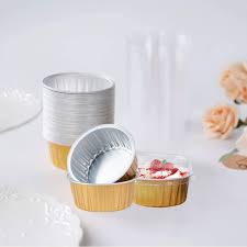 Aluminium Baking Cup with Lid