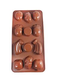 12 Cavity Fruit Silicone Chocolate Mold