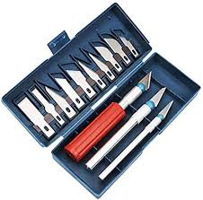 Yellow Card Xacto Knife 13pcs Set