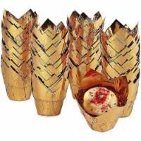 Golden Tulip Muffin Liners 50pcs Pack 13 ×13 Cm