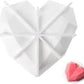 Silicon 3D Heart Pinata Cake Mold