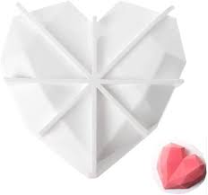 Silicon 3D Heart Pinata Cake Mold