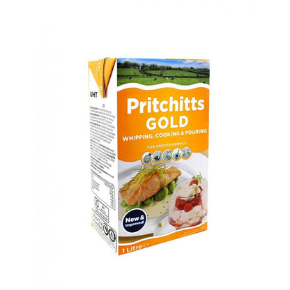 Pritchitts Gold Whipping Cooking & Pouring 1Ltr