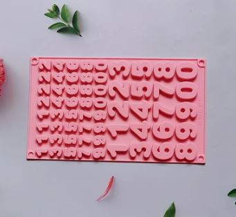 Silicone Big & Small size Number Silicon Mold