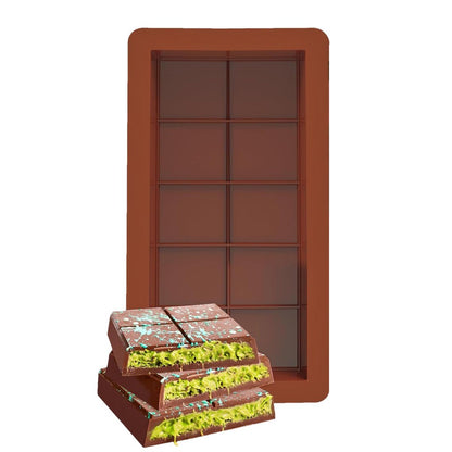 Silicone Standard Kunafa Chocolate Bar Mold size 8.9" x 4"