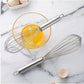 Stainless Steel Metal Hand Whisk 12 inches