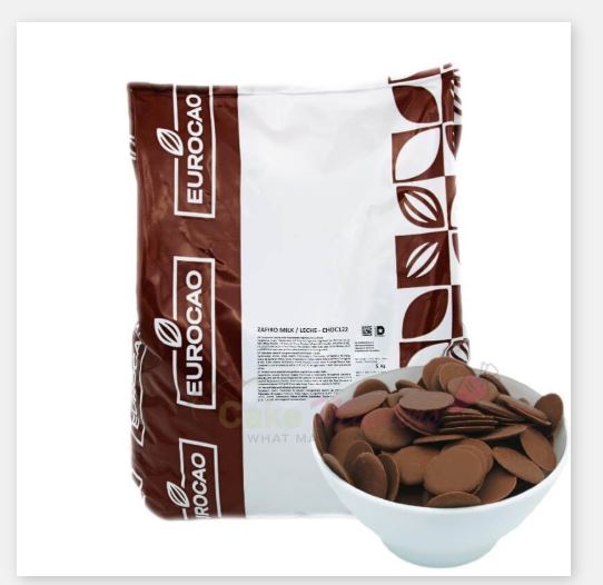 Zafiro Milk Compound Chocolate 5kg Made in Spain