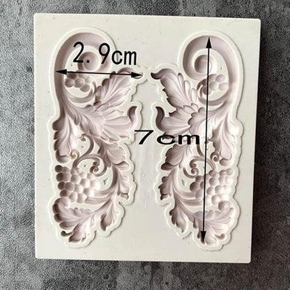 Silicon Great Side Boarder Fondant Mold