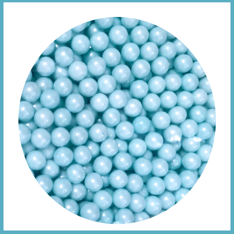 10mm Celeste Blue Balls Pearls Sprinkles