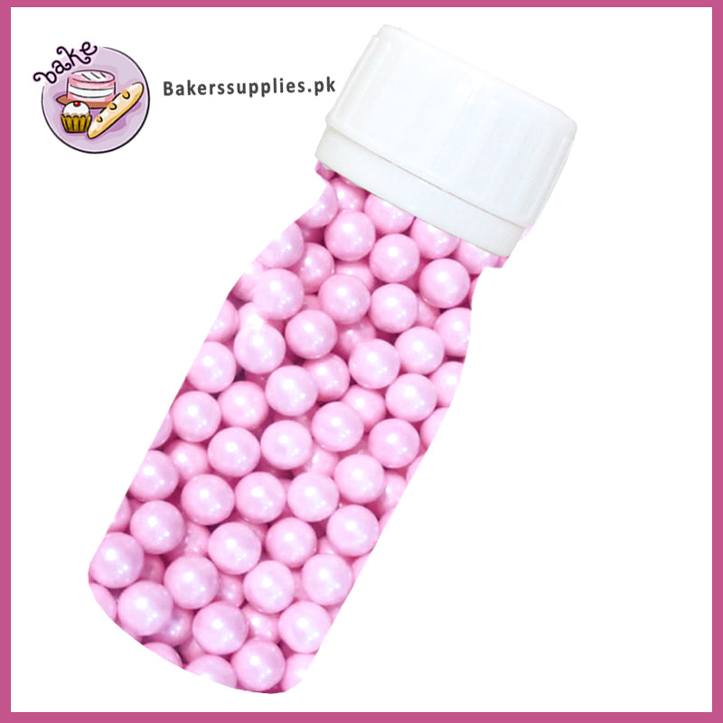 10mm Rose Pink Balls Pearls Sprinkles