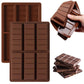 6 Bars Rectangle Chocolate Mold size 9" x 5.5"